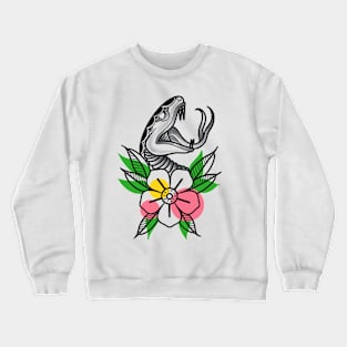 Snake Tattoo Design Crewneck Sweatshirt